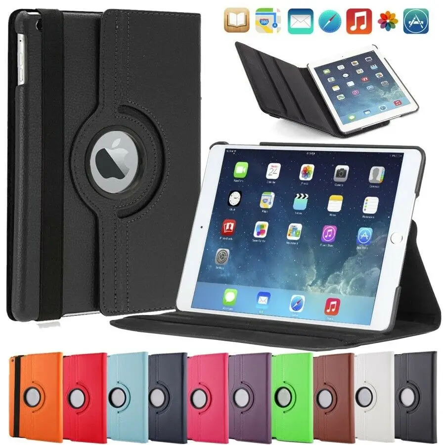 

Умный чехол для IPAD 360 °, 7,8, 9. Поколение (10,2 дюйма), защитный чехол, сумка