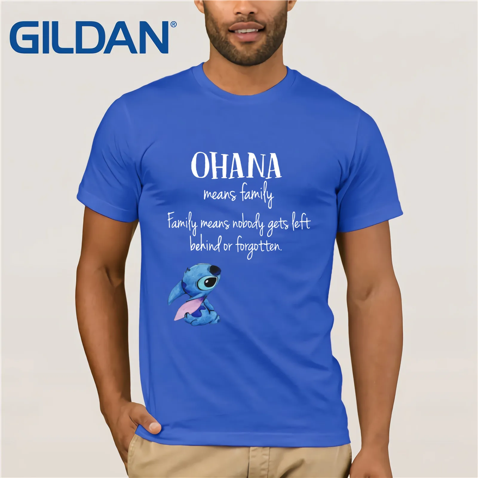Ohana значит семья означает что никто не остался или забывает Лето 2019 Мужская