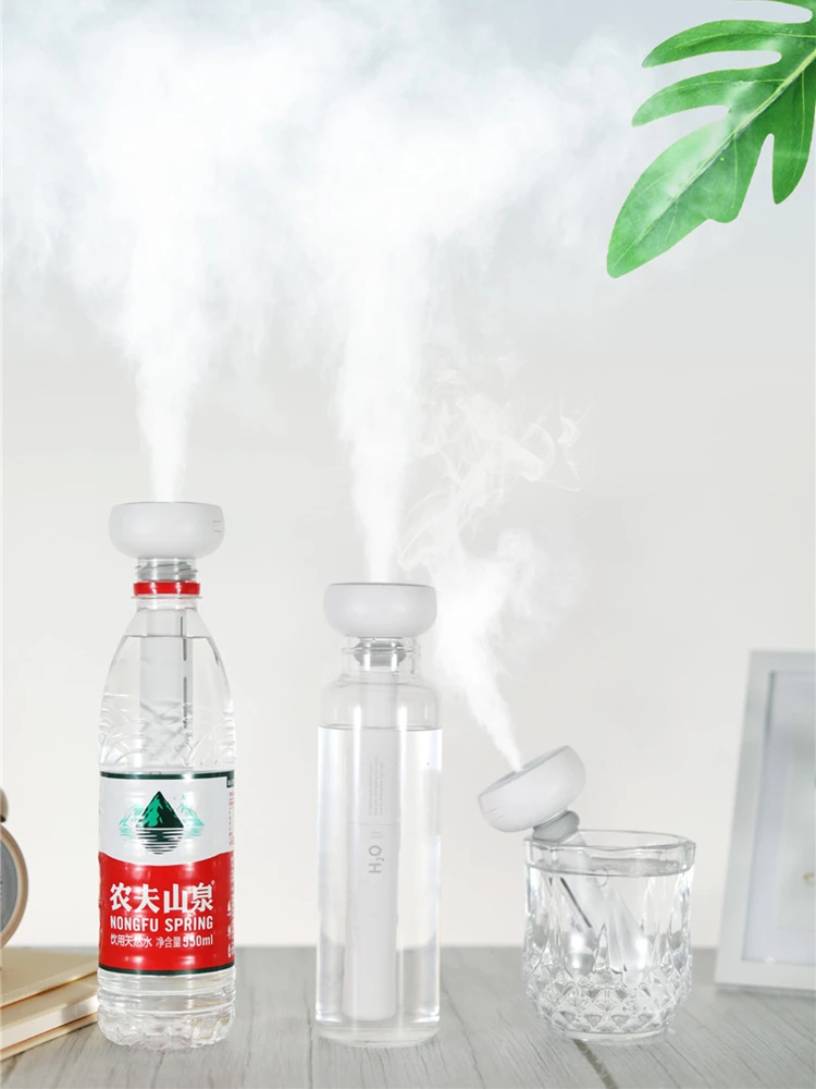 Модернизированный увлажнитель воздуха пончик с неоновым светильник для дома и