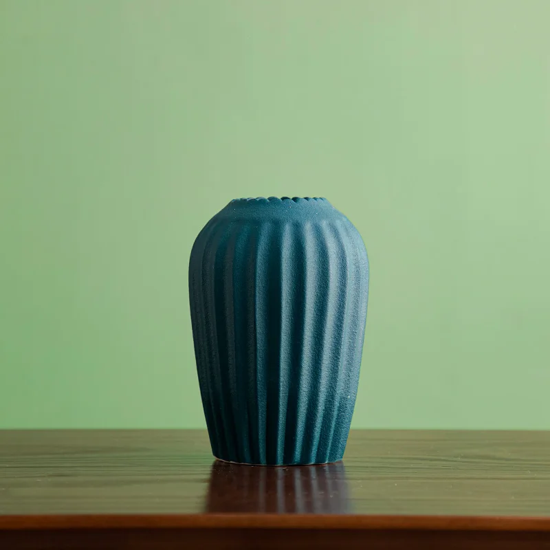 

Nordic Ceramic Vase Creative Living Room Minimalist Aesthetic Room Glamour Geometric Vase Dekoracje Do Domu Home Decor DB60HP