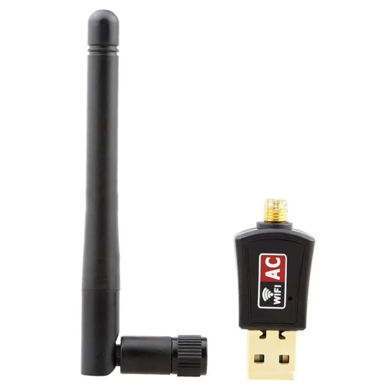 600 Мбит/с 2 4G/5 8G Двухдиапазонная беспроводная карта USB Wifi адаптер антенна приемник