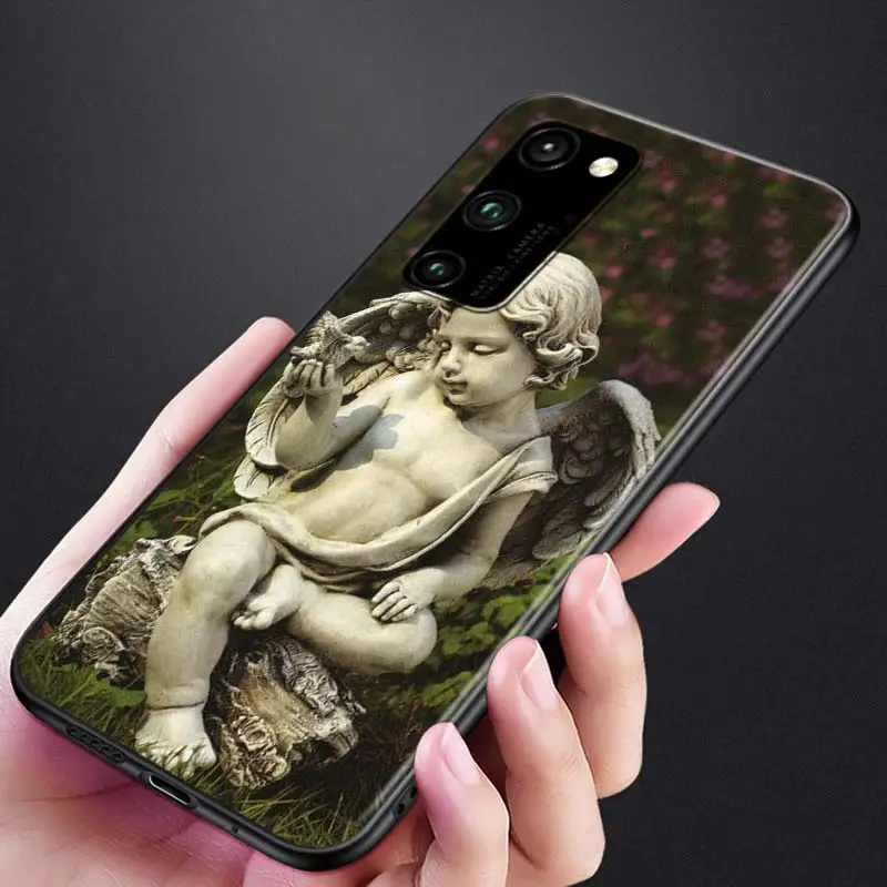 

Silicone Cover Retro Vintage Art Statue for Huawei Honor 30 20S 20 10i 9S 9A 9C 9X 8X 10 9 Lite 8A 7C 7A Pro Phone Case