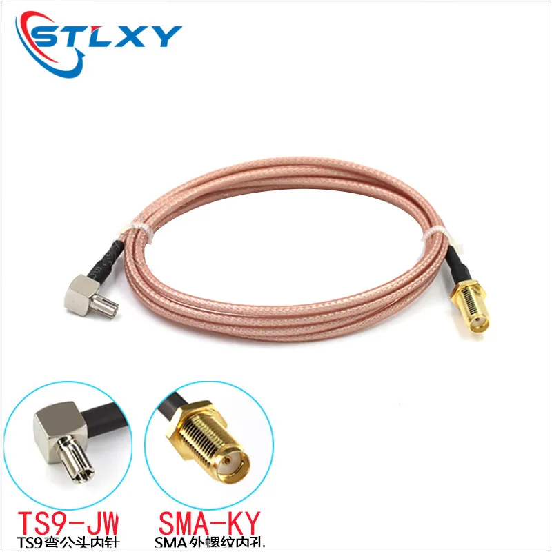 Разъем SMA мама-TS9 штекер внешний адаптер Стандартный RF коаксиальный отрезок