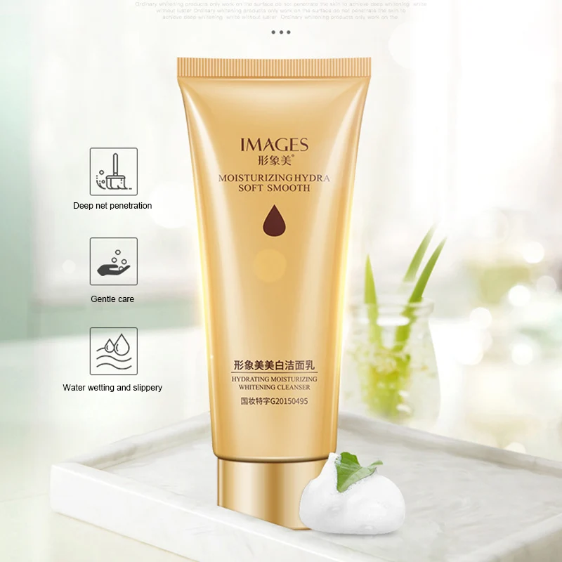 

Exfoliating Facial Cleanser Daily Care Anti-Aging Anti-Wrinkle Reduce Fine Lines Foam Cleanser ZG88