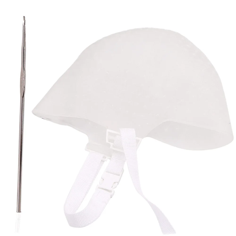 

2pcs Disposable Salon Hair Coloring Highlighting Caps Hair Dye Tools Tinting Cap