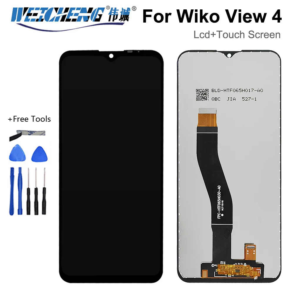 6,52 'для WIKO VIEW4 W-V830 V830 LCD View 4 Lite W-V730 ЖК-датчик для Wiko View 4 View4 LITE LCD