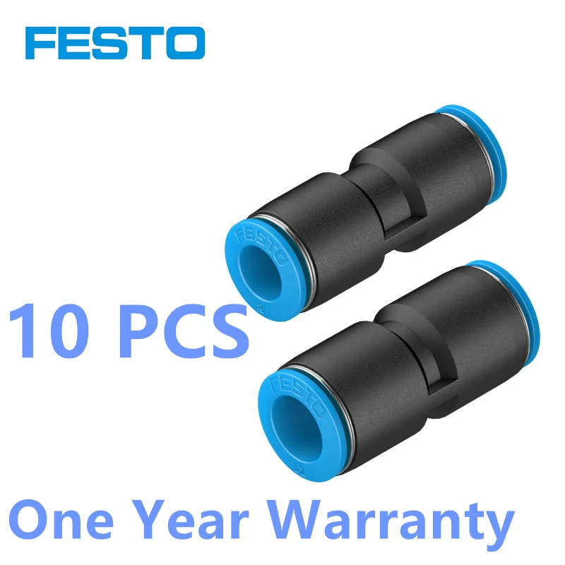 

Пневматический фитинг Festo QS-1/8-1/4-3-/8-1/2-4-6-8-10-12, 10 шт. в одной упаковке