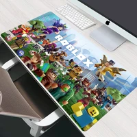 Robloxes Desk Mat Office Mouse Pad Anime Xxl Mousepad Laptop Deskpad Accessories Gamer Keyboard Complete Pad For Gaming Table