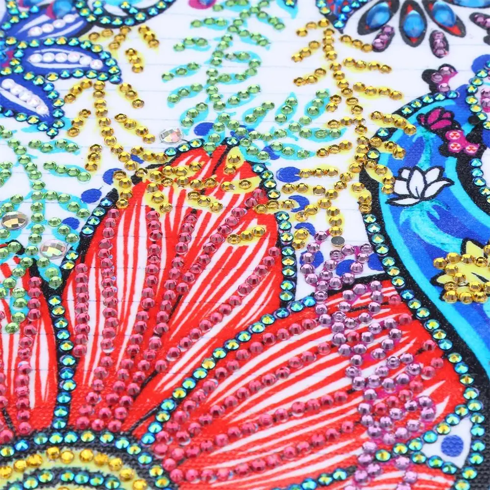 

5d diy diamond special flower painting shaped colored drills drawing for living room and bedroom decortion