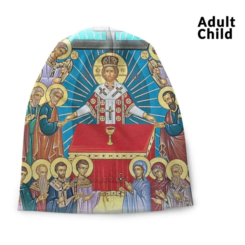 Шапка бини в стиле хип-хоп богоматерая литаргия Повседневная вязаная шапка из