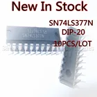 10 шт.лот Новый 74LS377 SN74LS377N DIP-20 логический шлепанцы