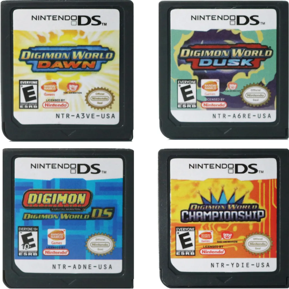 

Anime New Digimon World Game Card Apply to Nintendo DSI 2DS 3DS Toys Gift