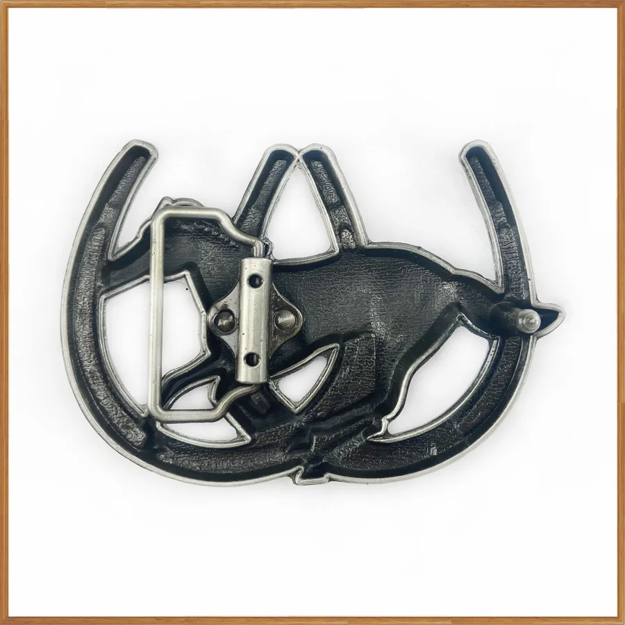 Пряжка для джинсов BuckleClub из цинкового сплава в западном стиле бега ковбойская