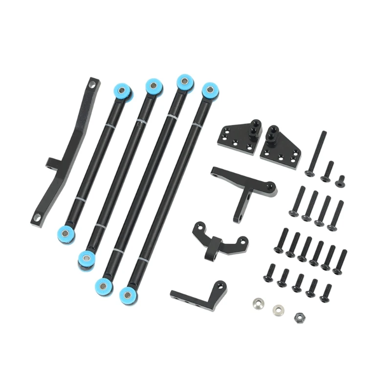 

Metal Front Axle Tie Rod Kit for 1/10 TF2 RC Rock Crawler Car Accessories B36E