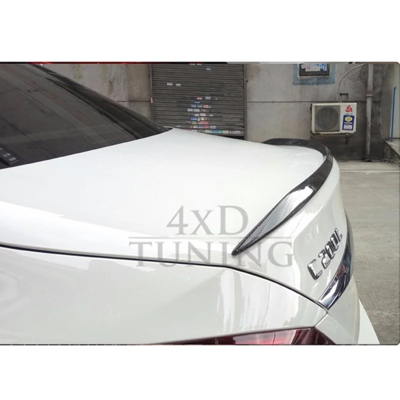 Для Mercedes Benz W205 C205 C300 C350 Coupe модифицированный C63 стиль карбоновый задний багажник