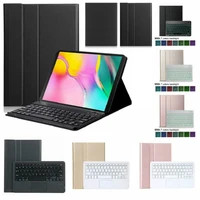 for lenovo tab m10 plus tb x606f tb x606x 10 3 inch case slim magnetic bluetooth backlight touch pad keyboard cover funda pen