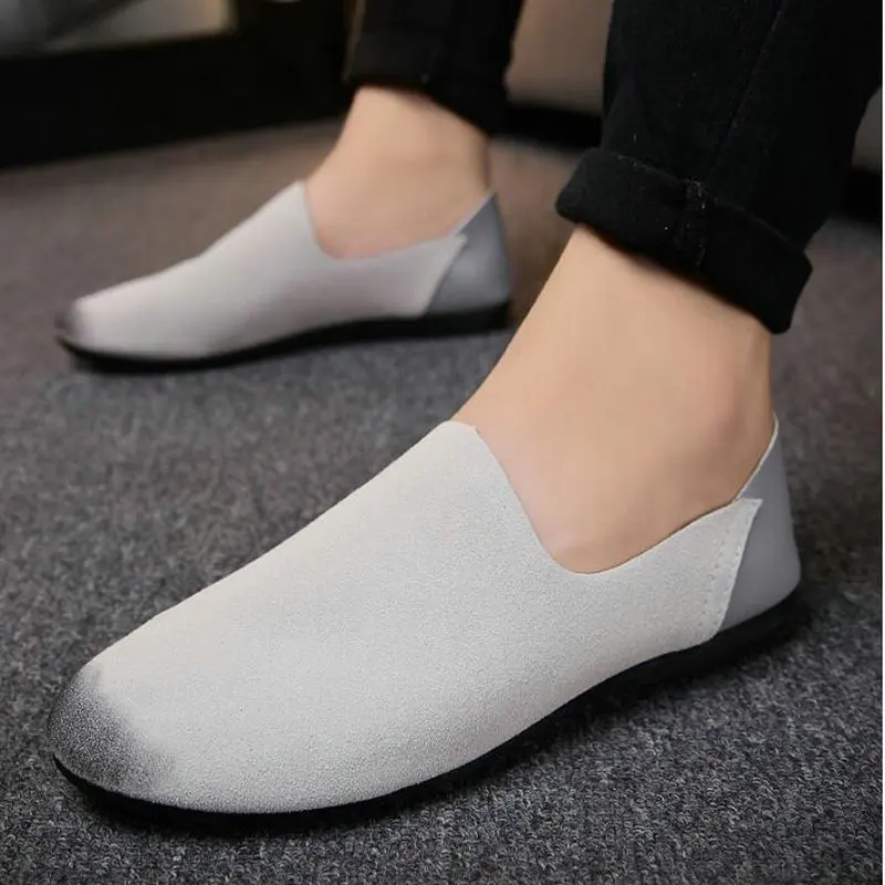 Модные женские туфли-лодочки для вождения мужские повседневные туфли на плоской