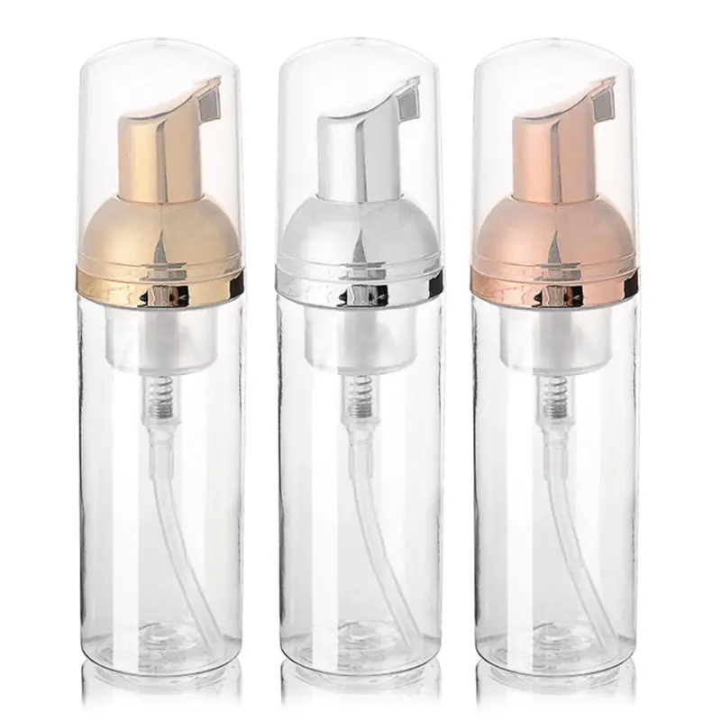 

50ML Clear Foam Bottle Liquid Soap Shampoo Lotion Shower Gel Dispenser Container