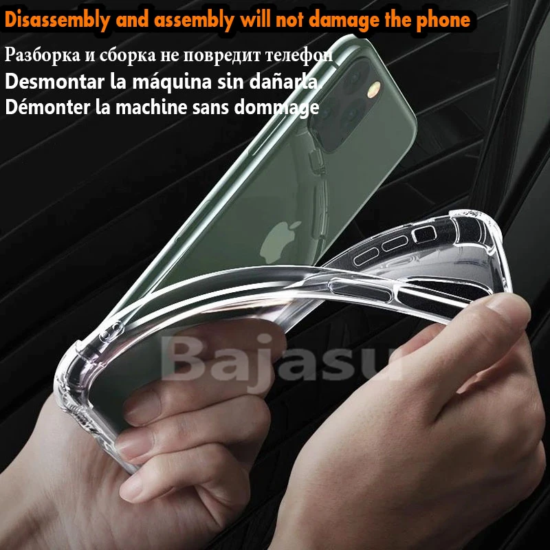 luxury transparent shockproof phone case for xiaomi poco x3 pro f2 f3 m4 silicone soft cover for redmi note 11 7 8 9 10 pro kawa free global shipping