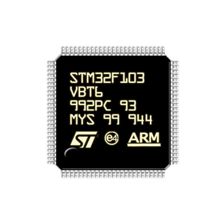 1-100 шт. 100% Новый оригинальный STM32F103VBT6 STM32F 103VBT6 STM32F103 VBT6 LQFP-100 ARM |