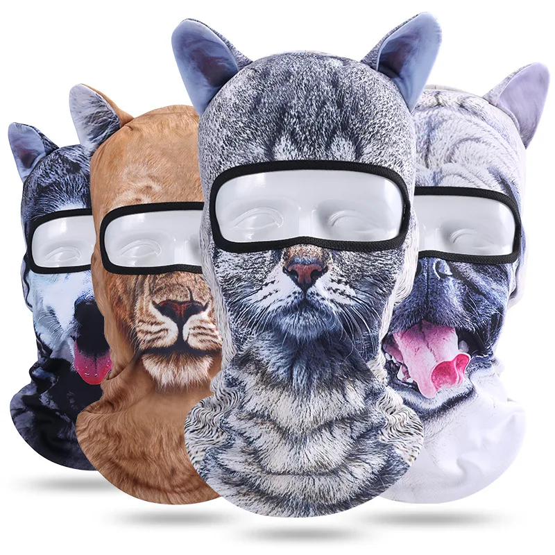 

3D теплый шейный Гетр, термозащитный чехол на половину лица, флисовая маска, Спортивная, велосипедная, лыжная, походная, Байкерская бандана, м...