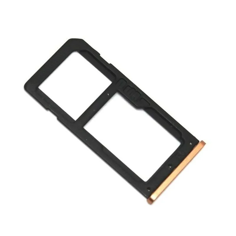 

Для Nokia 6 2017 Серебряный/синий/серый/золотой цвет двойная SIM и microsd держатель для карт памяти