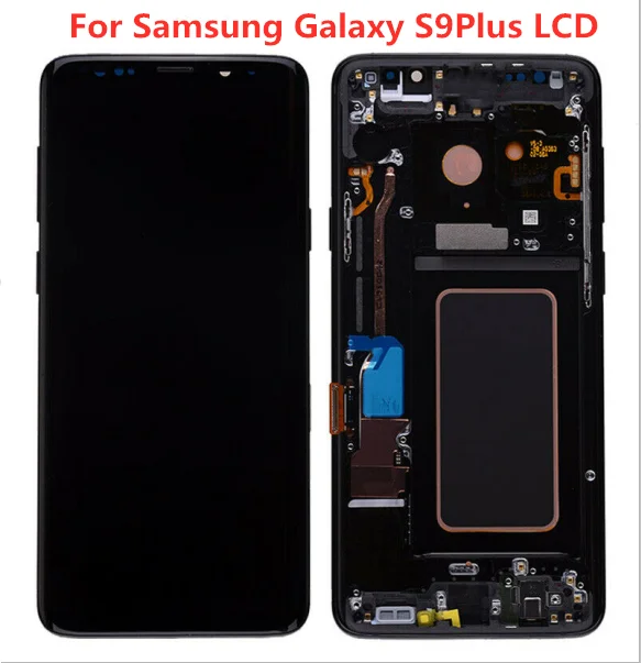 

Original For Samsung Galaxy S9Plus LCD With Frame Touch Screen Touch Screen Assembly S9 PLUS G965 G965U G965F With line or dots