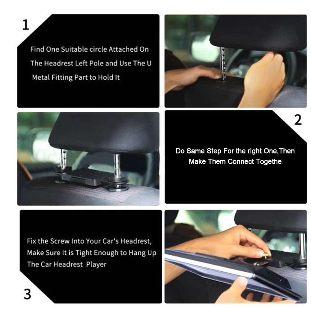 DVD плеер планшет стиль аксессуары заднего сиденья дисплей подголовник