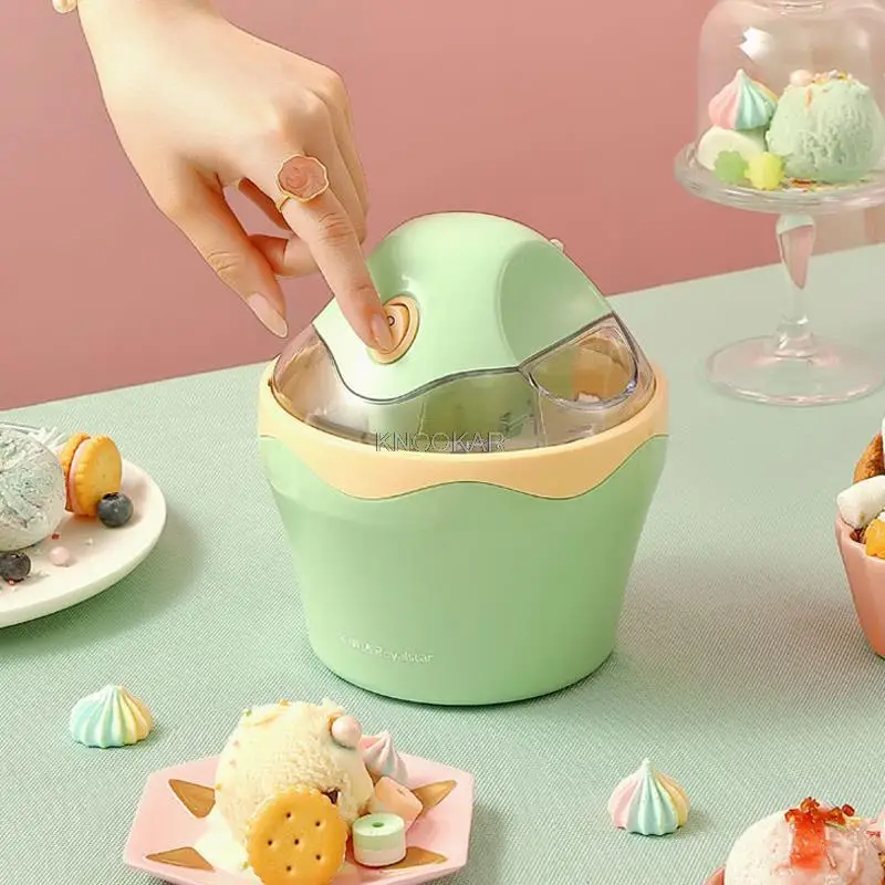 500ML Ice Cream Machine Dessert Maker Household Automatic DIY Sorbet Мороженое Triple Refrigeration System | Бытовая техника