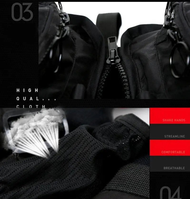 2021 Дава ночь отражение Предупреждение спасательный жилет Многофункциональный