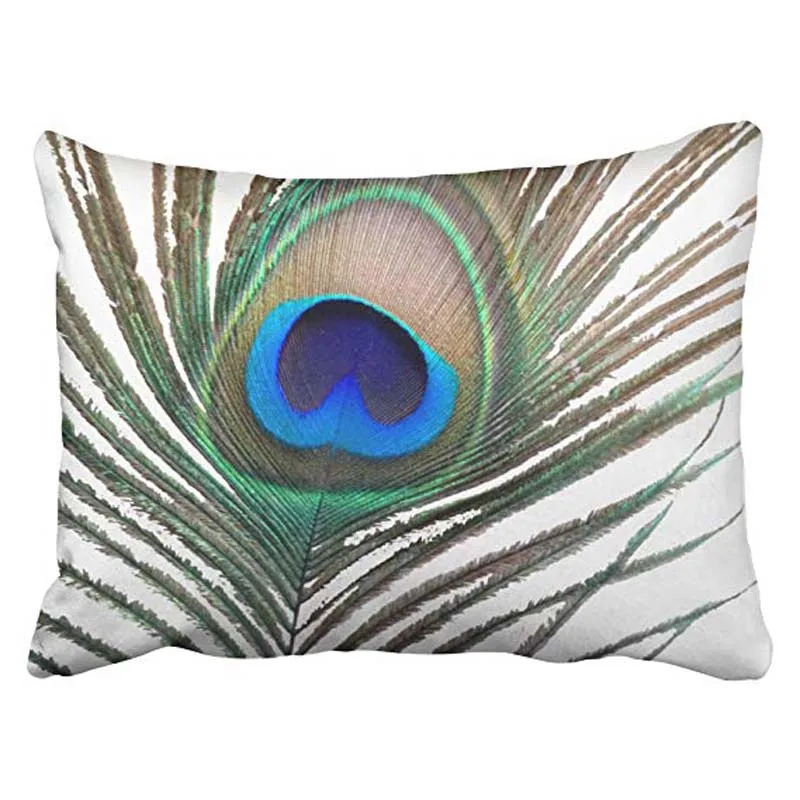 Чехол для подушки s потрясающий фиолетовый павлин декоративные пледы наволочки