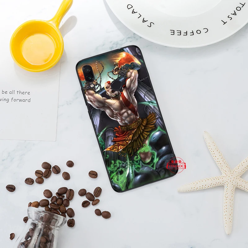 Kratos God Of War 4 силиконовый случай для Redmi Примечание 4X5 Pro 6 5A Prime 7 8 |