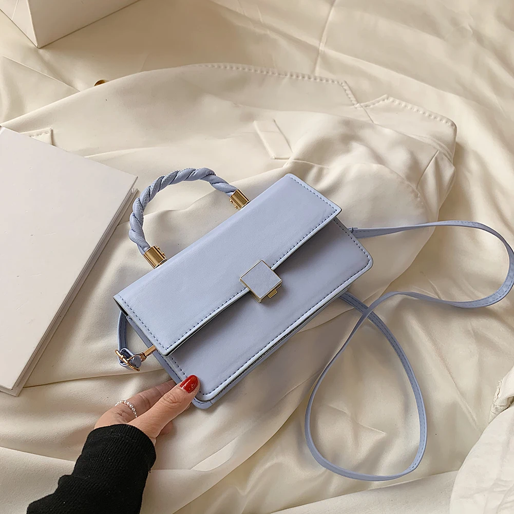 

Женская сумка через плечо, из искусственной кожи