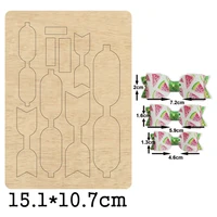 3pcs new bow knot wooden mold headband wood dies for diy leather cloth paper craft fit common die cutting machines on the market