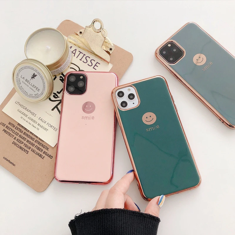 Однотонный чехол для телефона iPhone 11 Pro Max XR XS 6 6S 7 8 Plus X мягкий из ТПУ с