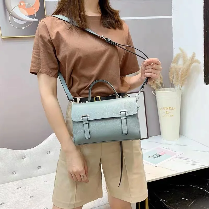

Limited ZOOLER Original Brand Full 100% Real Leather Shoulder Bags Vintage Casual Style Women Tote Designed Skin Purses#sc855
