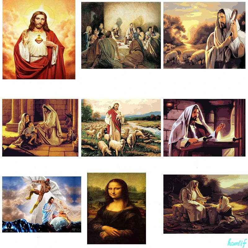 2020 Алмазная картина квадратной стены Искусство Иисуса религия милость мозаика