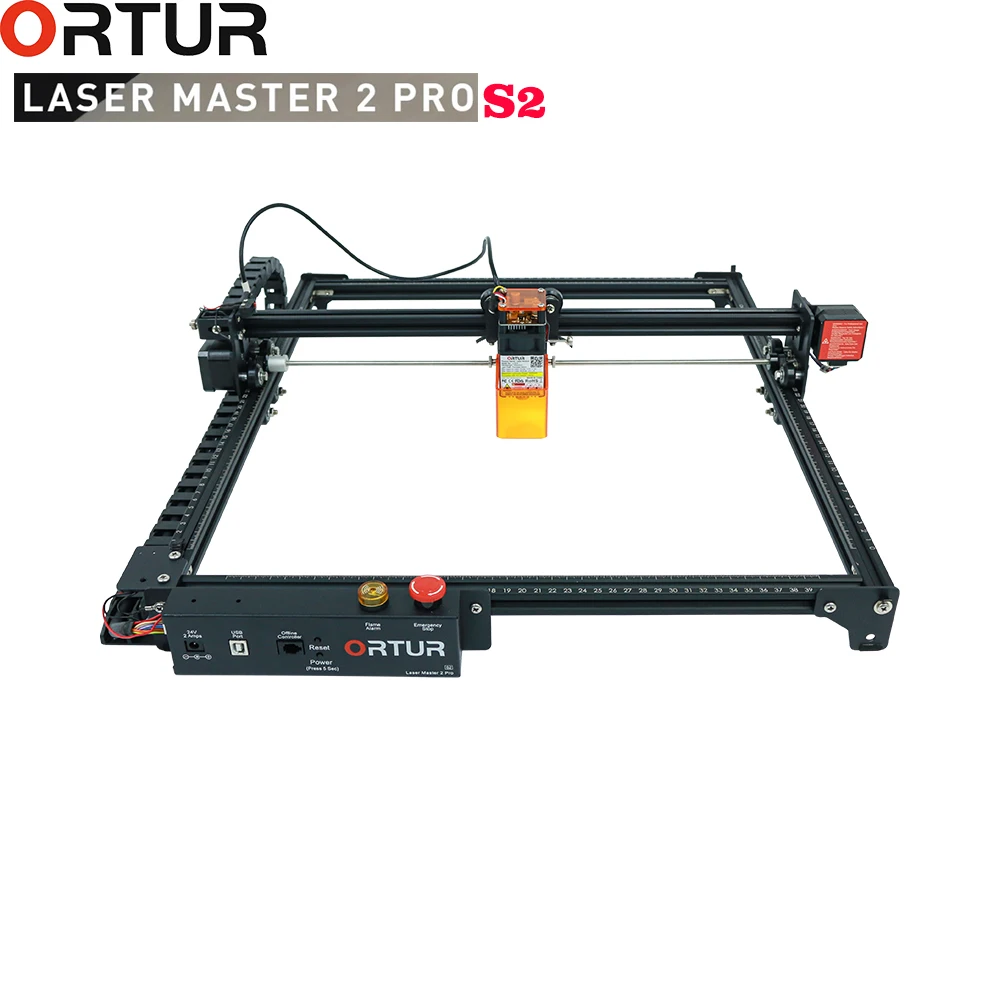 

Quick Assembly Design CNC Fixed Focus Laser Cutting Machine DIY Laser Marking for Metal with 32bit Motherboard LaserGRBL Control