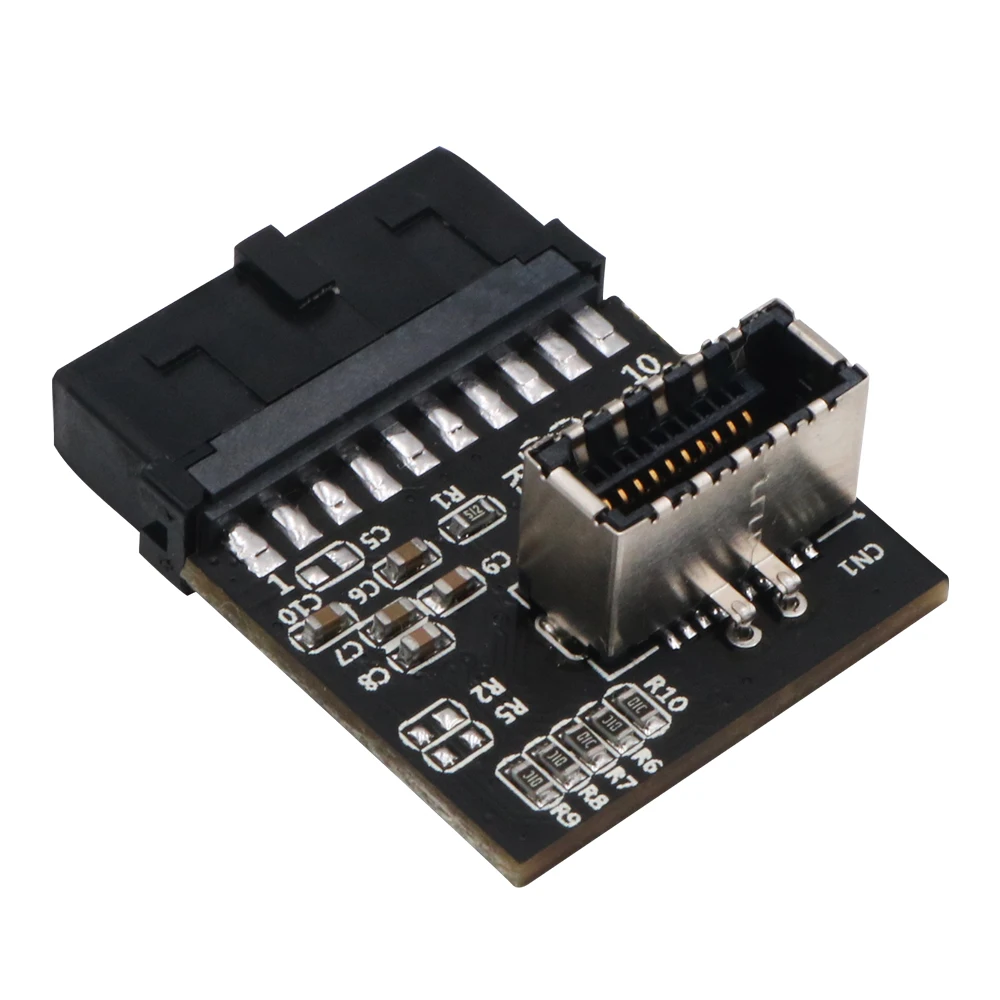 USB 3 0 (3 1 Gen 2) внутренний черный IDC 20 Pin Материнская плата заголовок к A Key женский
