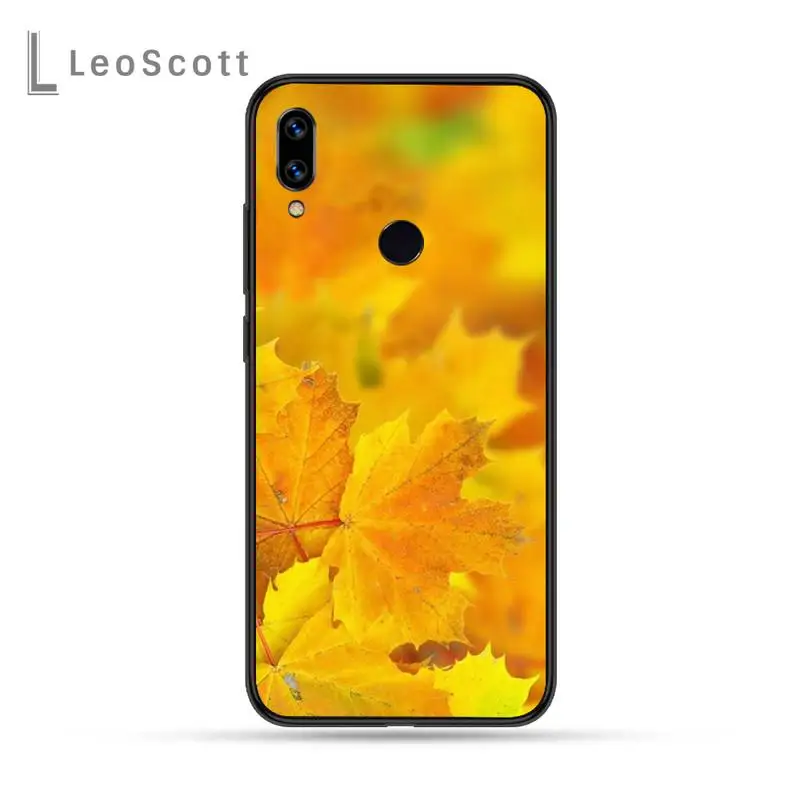 

Harvest Autumn Leaf Phone Case For Xiaomi Redmi Note 4 4x 5 6 7 8 pro S2 PLUS 6A PRO