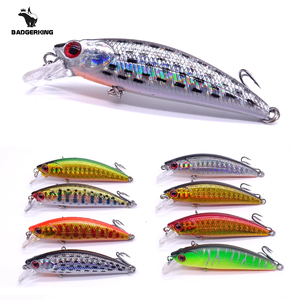 7 2 см 4 г кренкбейт приманка для рыбной ловли искусственная воблеры в виде гольяна