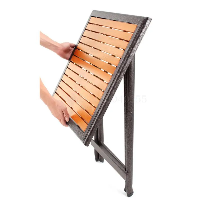 Стол и стулья из массива дерева для двора кофейник уличный складной стол балкона