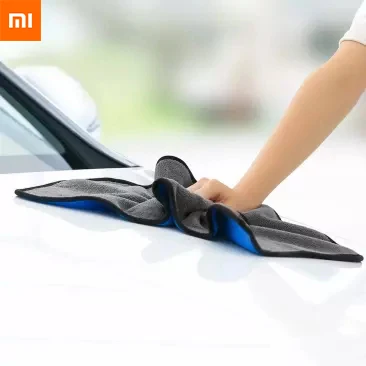 Чистящее полотенце Xiaomi Youpin из нановолокна не оставляет следов воды повреждает