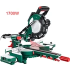 1700W 8 дюймовый Наконечник поперечной рулевой тяги торцовочная пила электрическое соединение высокой точности раздвижные пуш-ап торцовочная пила деревообрабатывающий Алюминий автомат для резки 220V