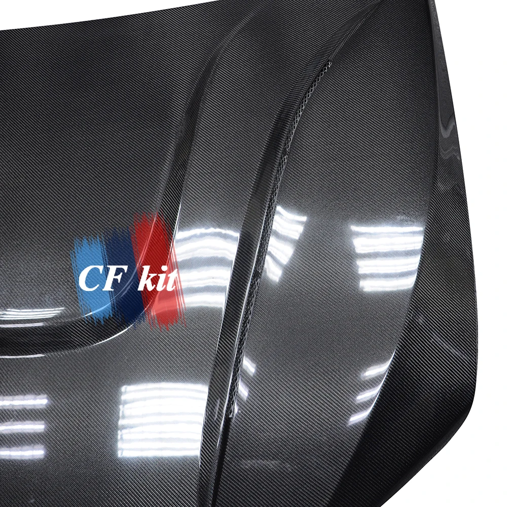 CF комплект капот из натурального углеродного волокна крышка двигателя для BMW F15 F16