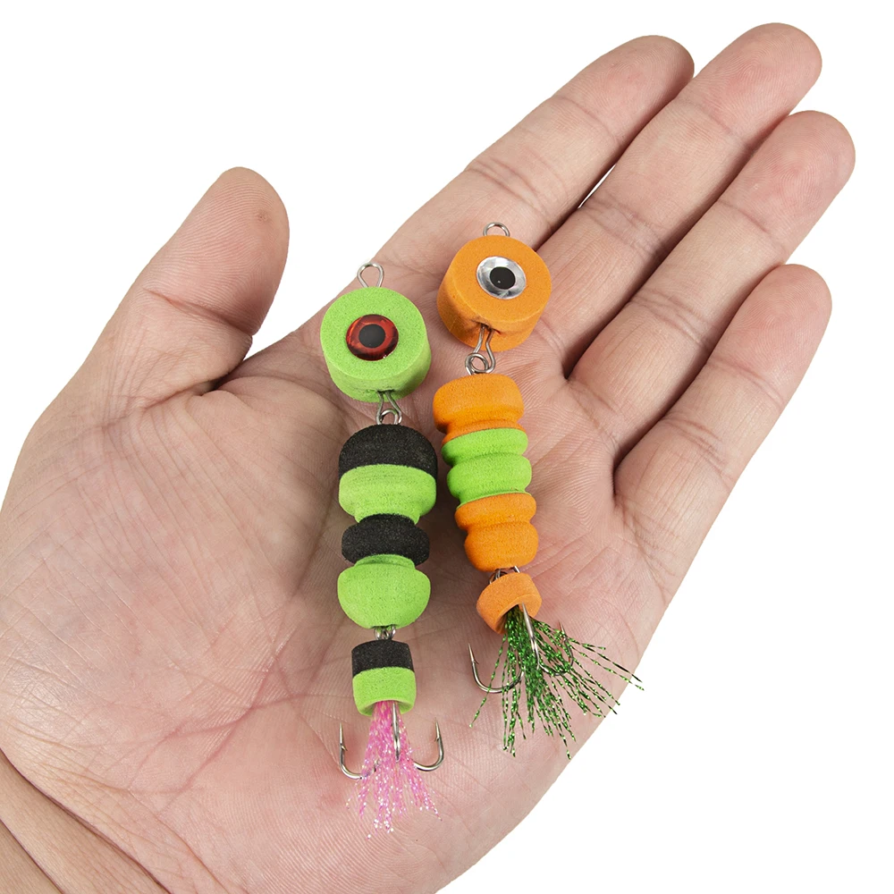 4 шт. рыболовный крючок мягкая рыболовная приманка воблер для басов карпа