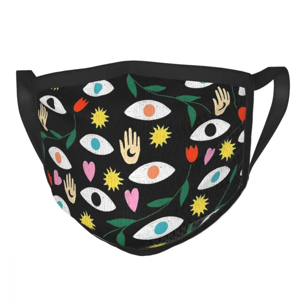

The Reader Reusable Face Mask Tarot Occult Witch Magic Boho Anti Haze Dustproof Mask Protection Mask Respirator Mouth Muffle