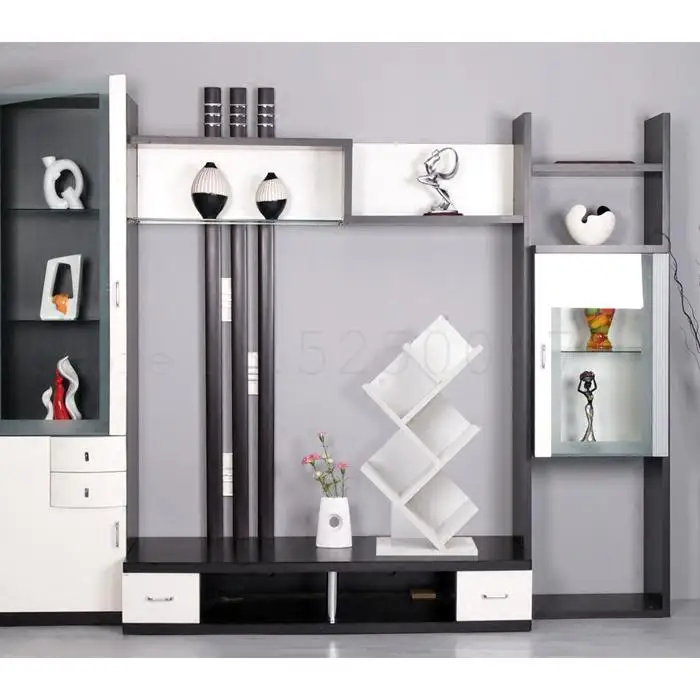 Стеллаж для компакт-дисков деревянный стеллаж хранения декоративный ТВ и шкафа