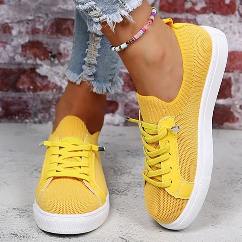

Summer Women Shoes Mesh Light Breathable Sneakers women flats casual shoes Trainers Students Vulcanized Shoes Big Size 43