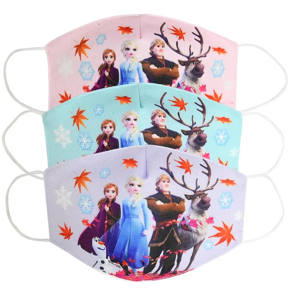 Детское лицо из мультфильма Холодное сердце Disney хлопковая защитная